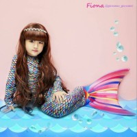Jual Baju Anak Baju Renang Mermaid Anak Size L Lengan Panjang Kostum Anak Murah