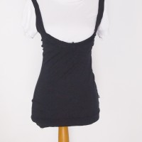 Jual Black and White Blouse Murah