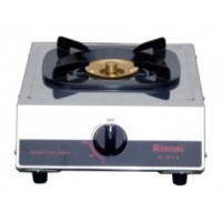 Kompor gas Rinnai 1 tungku stainless steel 511a