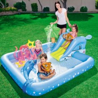 Jual Kolam Renang Anak Bestway Fantastic Aquarium Play Pool #53052 Murah