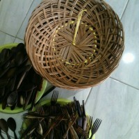 Jual Piring lidi anyaman/anti pecah Murah