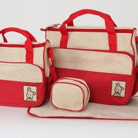 Jual Baby Bag Set, 5 in 1 Travel Organizer, Tas Perlengkapan Bayi / Balita Murah