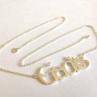 Kalung Nama Lapis Emas Rantai Panjang|Fashion |Aksesoris |Jewelry Kado