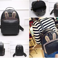 Tas Ransel Wanita Hitam