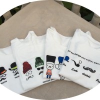 Jual kaos tees atasan wanita cotton blouse sabrina model tali katun grosir Murah