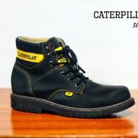SEPATU CATERPILLAR BOOTS ALENSKY SAFETY SHOES (UJUNG DEPAN BESI) MURAH