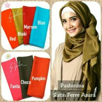 jilbab remaja krudung satin hijab terlaris terbaru pashmina