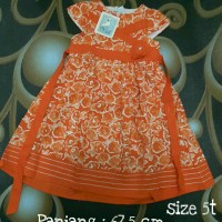 Dress katun anak Aliza Kids