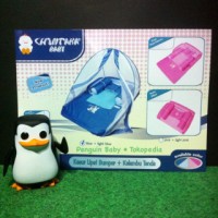 Jual Kasur Lipat Bayi Bumper Kelambu Tenda Chintaka baby Pink Biru CBK 4401 Murah