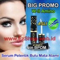 Jual WII Amino Pelentik Bulu Mata & Alis Serum Alami Asli Ez Shop Izin BPOM Murah
