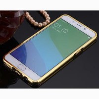 Aluminium Bumper with Mirror Back Cover case Oppo F1 / Fi+ Plus R9