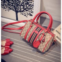 66782 RED TAS GUCCI GUESS CANTIK DINNER ELEGAN BRANDED HOBO IMPORT BAG