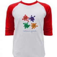 Jual Kaos Raglan Colour Space Tshirt Distro Clothing Murah