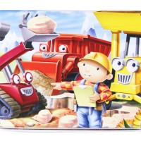 Jual Puzzle Jigsaw Kayu 6x10 (60 Potong) Kotak Kaleng Bob Builder PL-039 Murah