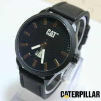 JAM TANGAN PRIA/COWOK MERK CAT(CATERPILLAR) KULIT FORMAL