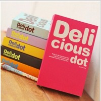 [DELI] Buku Catatan / Notebook Diary Cious dot multi color 150page