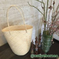 Jual Bakul Rotan Polos, Tas Rotan, Tas Decoupage, Kandul Rotan, Anjat Dayak Murah