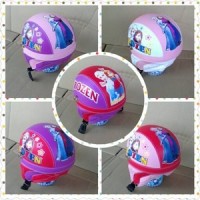 Jual helm retro anak motif frozen/ helm sepeda Murah