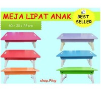Meja Belajar Lipat 6030,Meja Lipat Anak