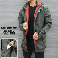 JAKET PARKA DC GREEN ARMY