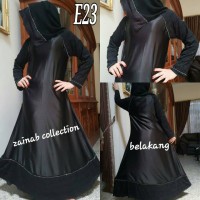Jual ABAYA BROKAT BAWAH MAXMARA E23 Murah