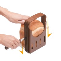 pemotong roti tawar amreican style Bread Slicer pisau kue sarapan cake
