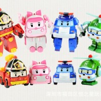 Mainan Anak Figure Robocar Poli Set isi 4