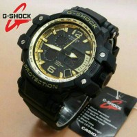 JAM TANGAN G-SHOCK GPW 100 DOUBLE TIME MURAH BANDUNG WARNA BLACK/GOLD