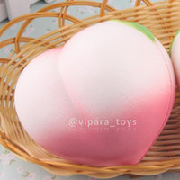 Jual Squishy Jumbo Peach Pink 10cm Scent Soft Slow Rising NEW LIMITED Murah