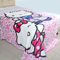Jual Selimut Anak Hello Kitty (Original Sanrio) Uk. 150 x 200, Ready stock Murah