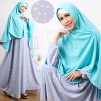 GAMIS SYARI BERGO SET BUSUI : BW2410 SAFANA LOVE KATUN JEPANG