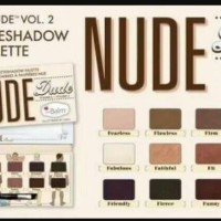 The Balm Nude Dude Eyeshadow Palette Eyes Shadow Kosmetik 12 Warna Eve