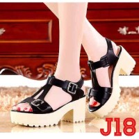 Sepatu Wanita Replika Murah J18 (Flat Shoes Heels Wedges)