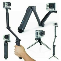 Jual 3 way tripod Multi monopod Tongsis Tripod Go pro xiomi yi Bpro Sjcam Murah