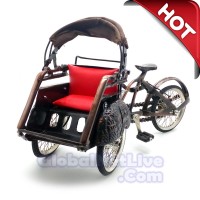 Jual Miniatur Becak Tradisional Jawa Murah