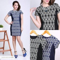 Diamond Bodycon Mini Dress Astrata