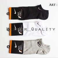Jual KAOS KAKI HIDDEN SOCKS PREMIUM NIKE INVISIBLE HITAM PUTIH ABU Murah