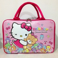 Jual Travel Bag / Tas Jalan Anak Spon Hello Kitty TBB17HK Murah