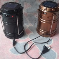 Jual Lampu lentera 3 sumber power (tenaga solar, cas listrik dan batrei AA) Murah