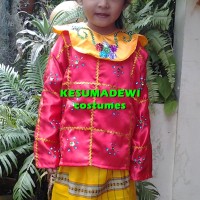 Baju Adat Kostum Anak Wanita Daerah Palembang