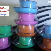 Jual Murah Wajan Panci Fry Pan + Milk Pan Teflon Teplon Maspion Set Isi 2 Murah