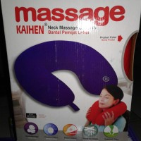 Jual Massage Cushion - Neck Kaihen Pillow Bantal Getar Pemijat Leher Lumbar Murah