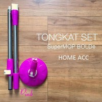 Jual Tongkat Set Super Mop Bolde Original ( Handle + Head) Murah