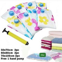 Jual vacuum bag plastik vakum penyimpanan isi 6pc Murah