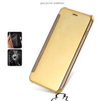 Jual Hard Back Case S View iPhone 5 5s SE / 6 6s Flip Cover Lunatik Mirror Murah