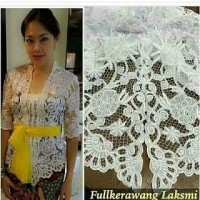 Kain kebaya Full Kerawang Laksmi