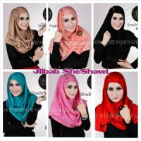 Pashmina Instant She Shawl /pasmina/jilbab/hijab/kerudung/bergo simple
