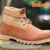 Sepatu Timberland Valeria Safety Boots Ujung Besi Tan Outdoors Kerja