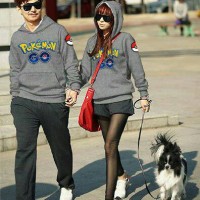 Jual Couple Sweater Hoodie Pokemon Go Misty Murah
