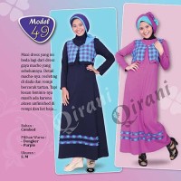 Gamis Qirani Teen Anak Remaja Unik Murah QT52